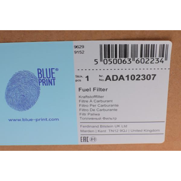 ADA102307 BLUE PRINT Фільтр паливний Chrysler Voyager/ Grand Voyager 2.0-3.8 95-01