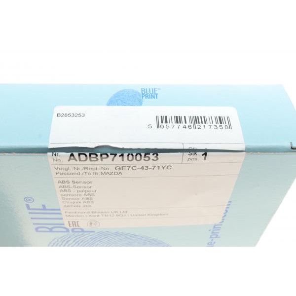 ADBP710053 BLUE PRINT Датчик ABS (задний) Mazda 626 V 1.8-2.0 97-02 (R)