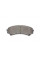 ADC44261 BLUE PRINT Колодки гальмівні (передні) Mitsubishi Grandis 03-11/Pajero 90-
