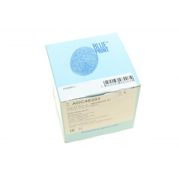 ADC48203 BLUE PRINT Підшипник маточини (передньої) Hyundai Accent 94-17 (к-кт)