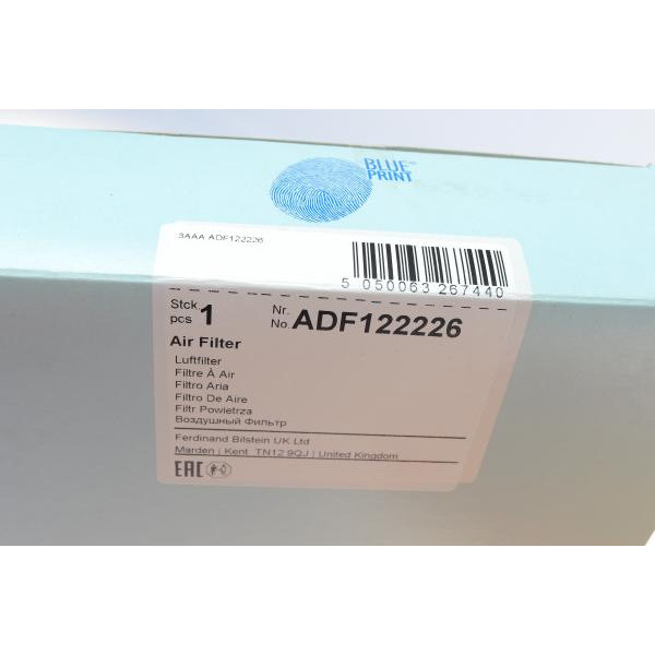 ADF122226 BLUE PRINT Фільтр повітряний Ford Focus 1.8/2.0 TDCI 04-12