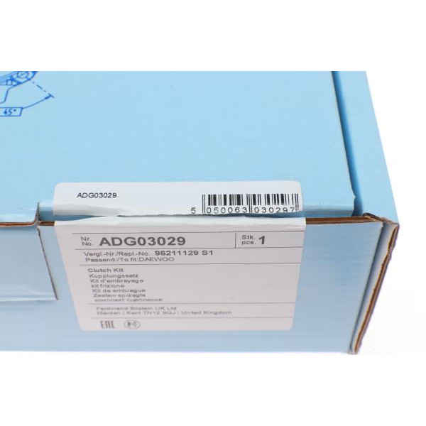 ADG03029 BLUE PRINT Комплект зчеплення Daewoo Lanos/Sens 1.3 97-, 55kw (d=180mm) (+вижимний)