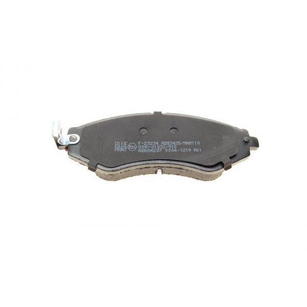 ADG04207 BLUE PRINT Колодки гальмівні (передні) Chevrolet Lacetti 05-/Spark 10-/Daewoo Lanos/Sens/Nubira 97-/Rezzo 00-