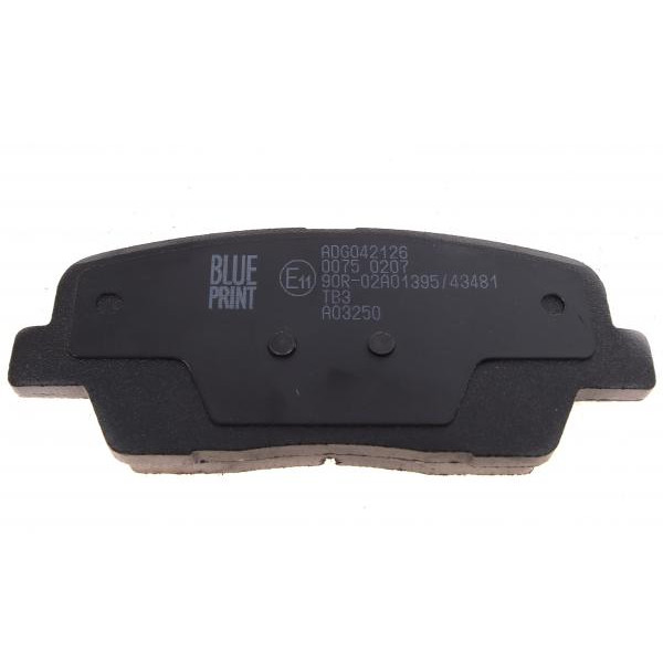 ADG042126 BLUE PRINT Колодки гальмівні (задні) Hyundai Santa Fe II 2.0-3.5 06-13/Kia Sorento II 2.0-3.5 09-