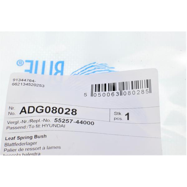 ADG08028 BLUE PRINT Сайлентблок ресори (задньої/зверху) Hyundai H100 08-