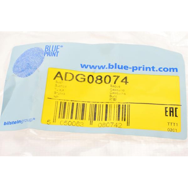 ADG08074 BLUE PRINT Втулка стабілізатора (переднього) Hyundai Tucson 2.0 04-13 / Kia Sportage 2.0 04-10 (d=24mm)