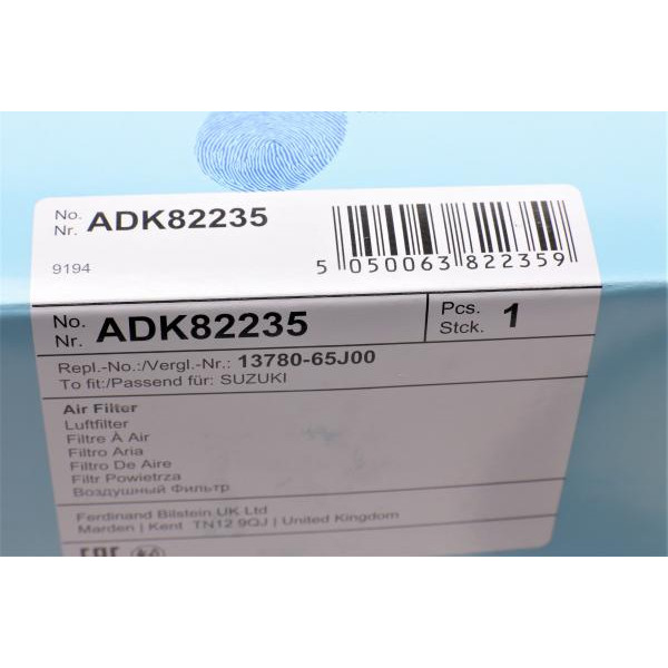 ADK82235 BLUE PRINT Фільтр повітряний Suzuki Grand Vitara 05-