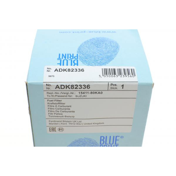 ADK82336 BLUE PRINT Фільтр паливний Renault Megane/Scenic 1.5-2.0DCI 08-