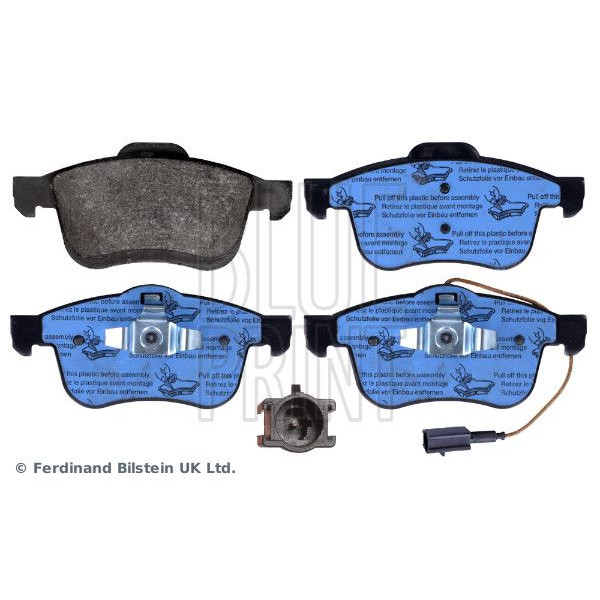 ADL144215 BLUE PRINT Колодки гальмівні (передні) Fiat Doblo 1.3-2.0D 10-(з датчиком)