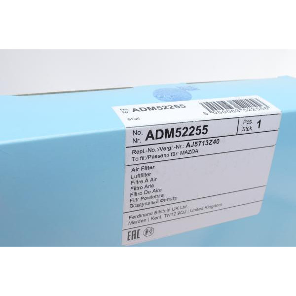 ADM52255 BLUE PRINT Фільтр повітряний Mazda 6 2.3 MPS 05-07/CX-7 2.3 MZR 07-13