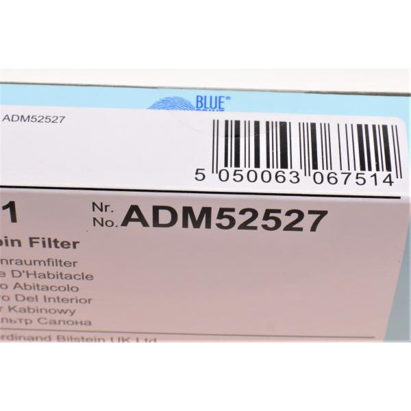ADM52527 BLUE PRINT Фільтр салону Mazda CX-9 3.5/3.7 07-