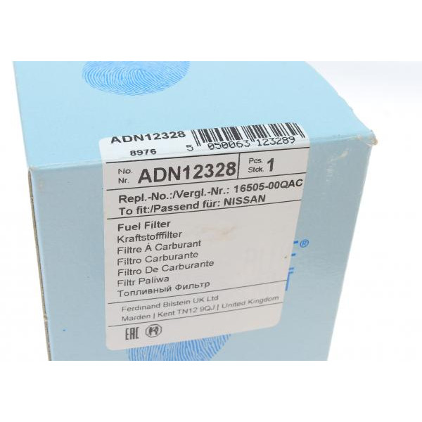 ADN12328 BLUE PRINT Фильтр топливный Renault Master/Opel Movano 1.9-3.0 DCI 10/01-