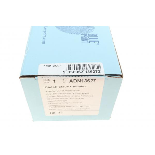 ADN13627 BLUE PRINT Циліндр зчеплення (робочий) Nissan Navara 2.5D 01- (d=17.46mm)