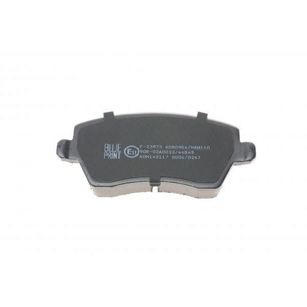 ADN142117 BLUE PRINT Колодки гальмівні (передні) Renault Kangoo 08-/Duster 10-/Megane 15-/MB Citan 1.2-2.0 12-