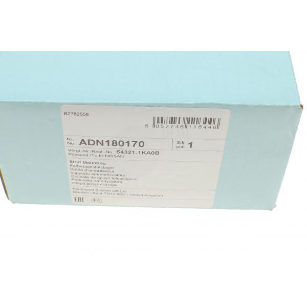 ADN180170 BLUE PRINT Подушка амортизатора (переднього) Nissan Juke/Leaf 10- (L)