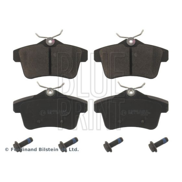 ADP154207 BLUE PRINT Колодки гальмівні (задні) Citroen C4 09-/DS4/DS5 11-15/Peugeot 308/508/3008/5008 09-18