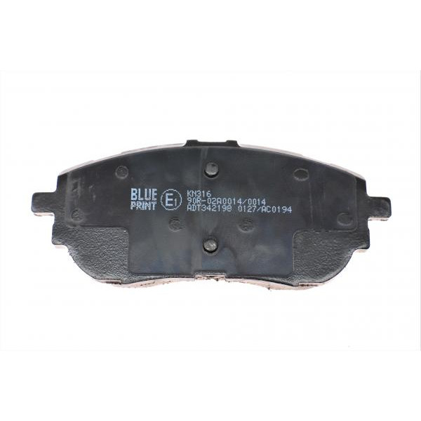 ADT342198 BLUE PRINT Колодки гальмівні (передні) Toyota Auris II/Corolla 12- (Bosch)