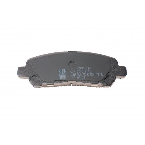 ADT342210 BLUE PRINT Колодки гальмівні (задні) Toyota Highlander 2.7 16V/3.5 24V 00-