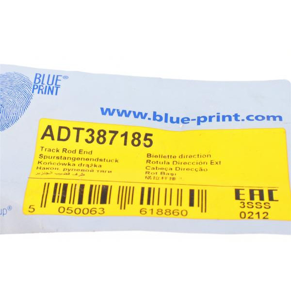 ADT387185 BLUE PRINT Наконечник рульової тяги (L) Toyota Rav 4 III/IV 06-