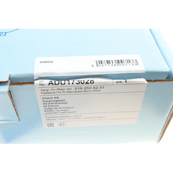 ADU173028 BLUE PRINT Комплект зчеплення MB Vito (W638) 2.3TD 95-03 (d=240mm) (OM601)(+ вичавний)
