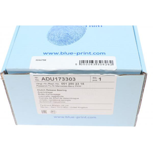 ADU173303 BLUE PRINT Підшипник MB (W123) 80-/(W124/201)