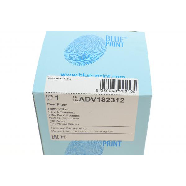 ADV182312 BLUE PRINT Фільтр паливний Audi A3/Q2/TT/Skoda Octavia/SuperB/VW Caddy/Golf/Passat/Polo/Tiguan 1.6/2.0TDI 09-