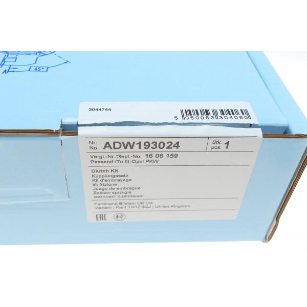 ADW193024 BLUE PRINT Комплект зчеплення Opel Combo 1.4 16V 04- (200mm)