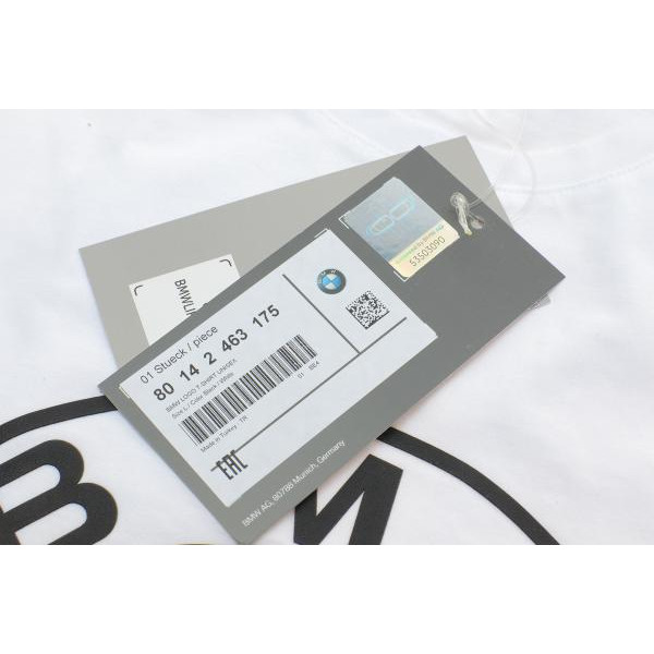 80142463175 BMW Футболка BMW Logo Unisex (L) (біла) T-Shirt
