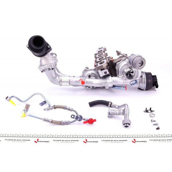10009930098 BORGWARNER Турбіна VW T5/T6 2.0TDI 09- (Bi-Turbo)