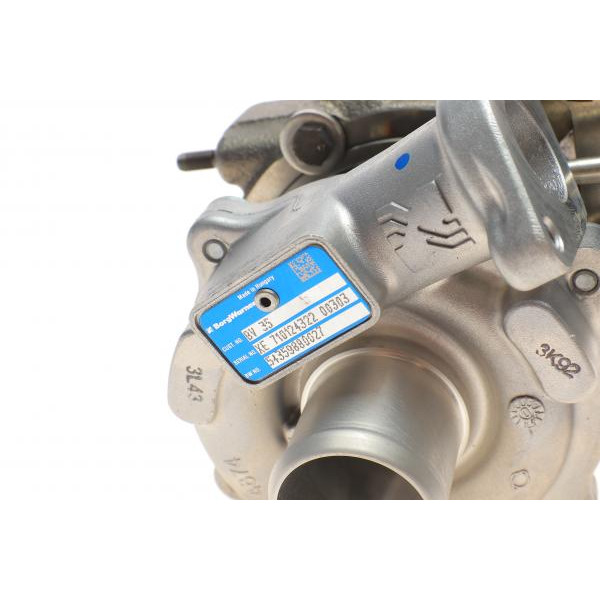 54359880027 BORGWARNER Турбіна Fiat Doblo 1.3D Multijet (66/70kW) 09-/ Opel Combo 1.3CDTI (66kW) 12-