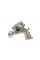 54399880048 BORGWARNER Турбіна VW T5/Caddy III 1.9TDI (55kW/77kW) 04-10