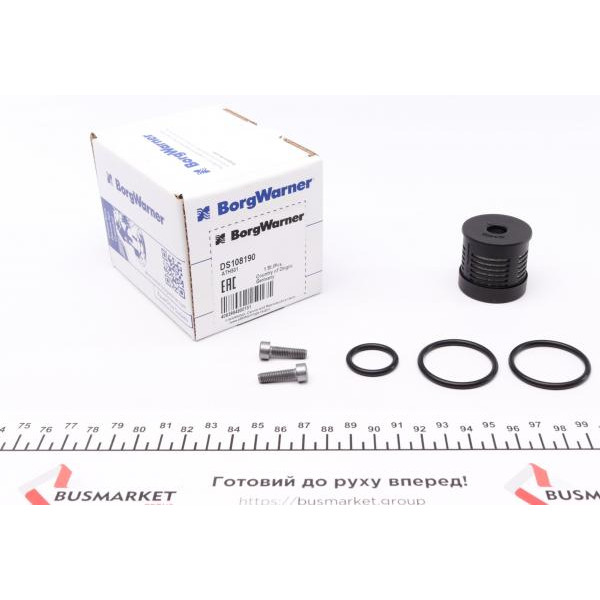 DS108190 BORGWARNER Фільтр масляний диференціала Volvo S60 2.4/2.5 01-10 (к-кт)