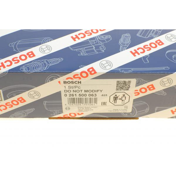 0261500063 BOSCH Форсунка BMW 3 (E90)/5 (F10) 3.0i 06- (N55/N54)