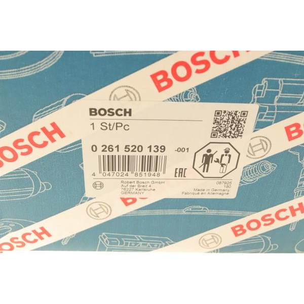 0261520139 BOSCH Насос паливний високого тиску Ford Focus/C-Max/Transit Connect 1.6 10-