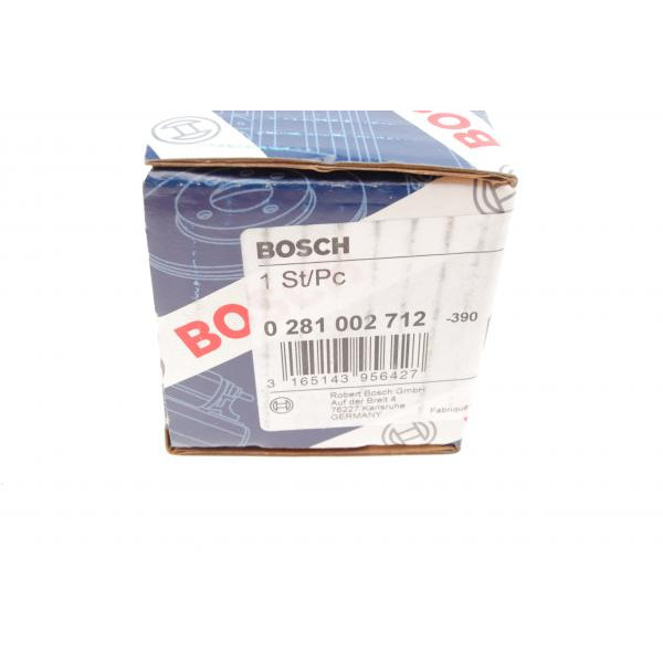 0281002712 BOSCH Клапан редукційний рейки паливної Volvo C30/C70/S40/S80 2.4D 05-12