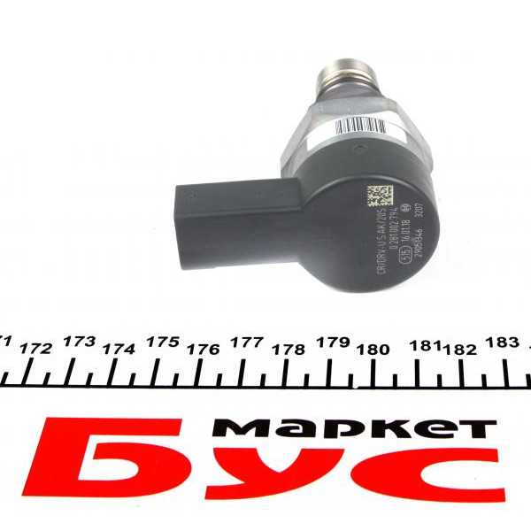 0281002794 BOSCH Клапан редукційний рейки паливної MB Sprinter (906)/Vito (W639)/Crafter 2.5TDI 06-