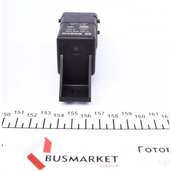 0281003039 BOSCH Реле свічок розжарювання Fiat Ducato 2.3/3.0D Multijet/Iveco Daily 2.8 04-
