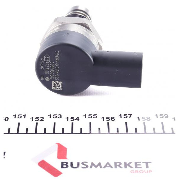 0281006002 BOSCH Клапан редукційний рейки паливної VW Passat 2.0 TDI 16V 05-10