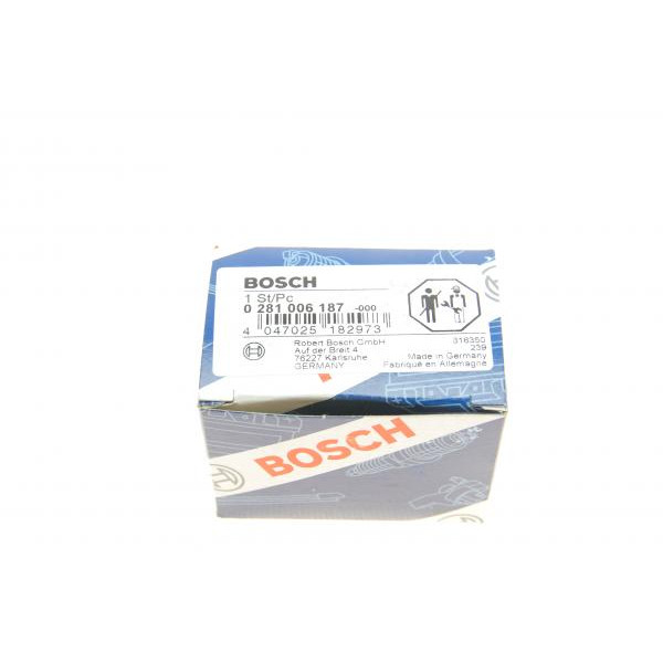 0281006187 BOSCH Датчик тиску палива Renault Laguna/Trafic 2.0dCi 06-