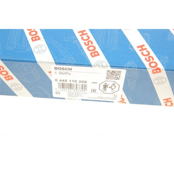0445110259 BOSCH Форсунка Ciroen C3/C4/Ford Focus/C-Max/Peugeot 206/307/407 1.6HDi/TDCi 04-