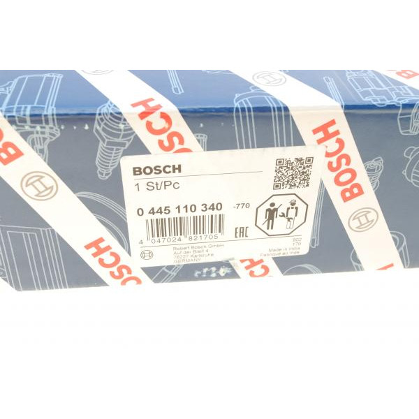 0445110340 BOSCH Форсунка Citroen Berlingo/Jumpy/Peugeot Partner/Expert 1.6 HDi 07-