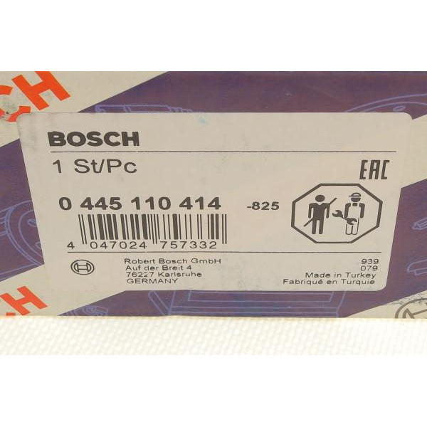 0445110414 BOSCH Форсунка Renault Megane 1.6dCi 11-/Trafic 1.6dCi 14-