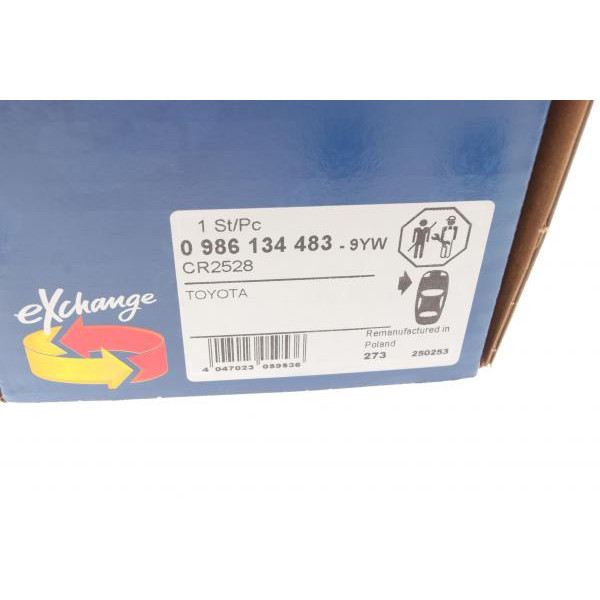 0986134483 BOSCH Супорт гальмівний (передній) (R) Toyota Auris/Prius/Rav4 08-