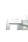 0986134561 BOSCH Супорт гальмівний (задній) (R) Mitsubishi ASX/Outlander 12-