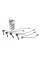 0986356703 BOSCH Провід запалювання Nissan Primera/Sunny 1.4/1.6 90-96 (к-кт)