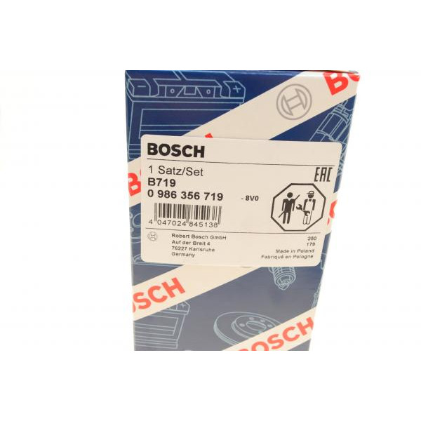 0986356719 BOSCH Провід запалювання Skoda Favorit 1.3 90-97 (к-кт)