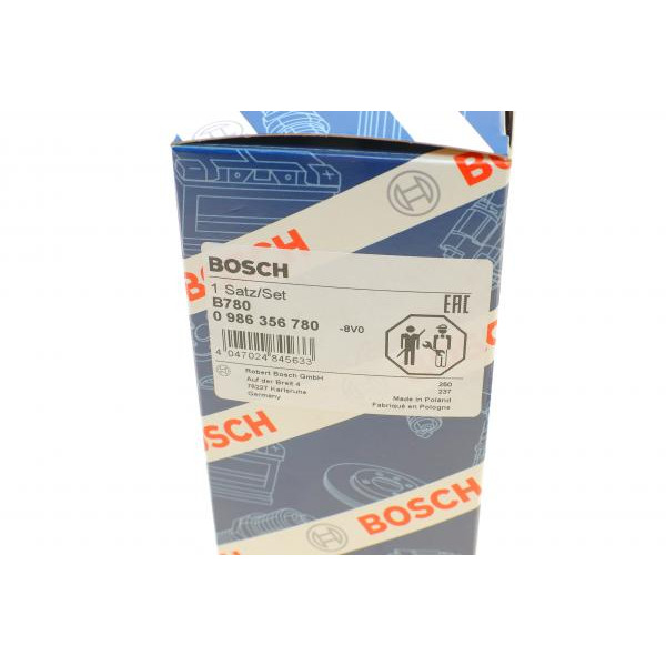 0986356780 BOSCH Провід запалювання Renault 21 1.7 86-94 (к-кт)