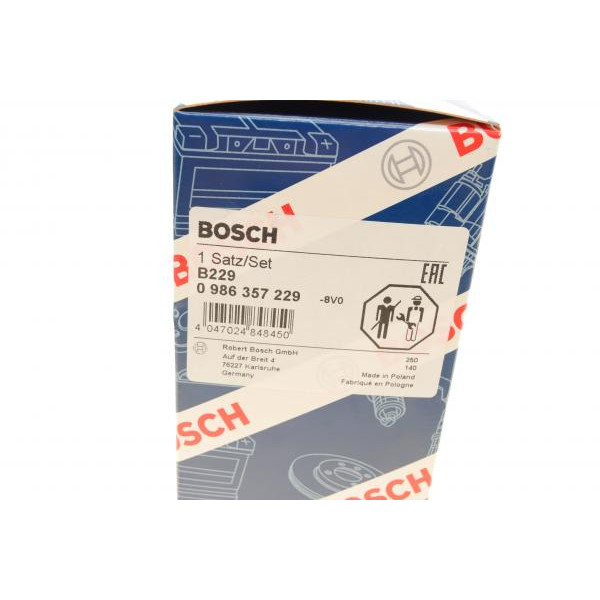 0986357229 BOSCH Провід запалювання Jeep Cherokee 4.0 91-01 (к-кт)