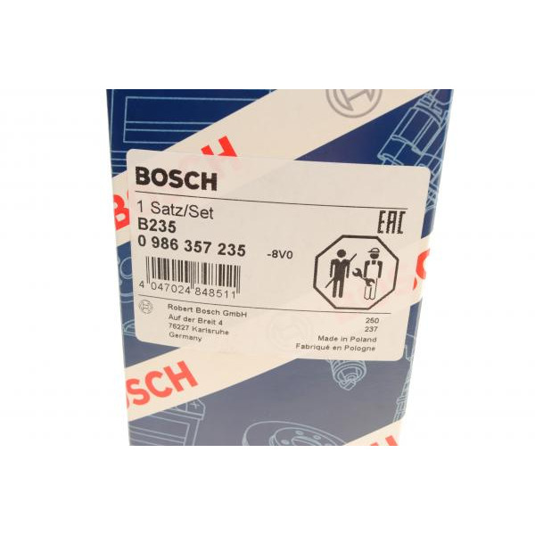 0986357235 BOSCH Провід запалювання Ford Sierra/Scorpio 82-94 (к-кт)
