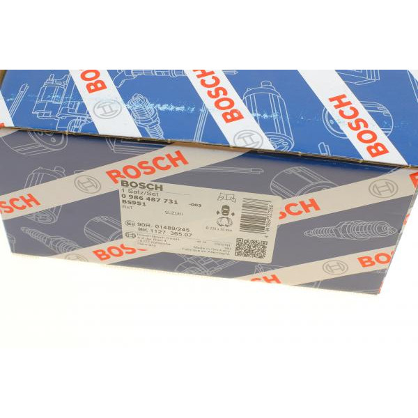 0986487731 BOSCH Колодки гальмівні (задні) Fiat Sedici/Suzuki SX4 06- (барабанні) (220x35)